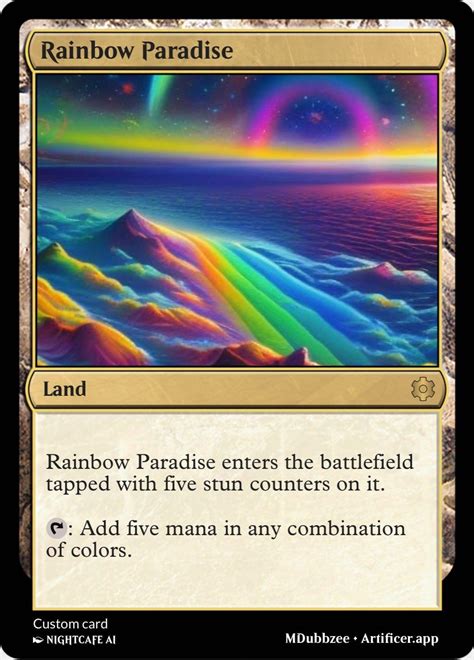 Rainbow Paradise Rcustommagic