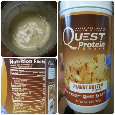 Shannons Lightening The Load Quest Protein Powder Peanut Butter Flavor