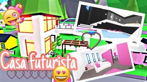 Remodelación De Mi Casa Futurista adopt me Roblox YouTube