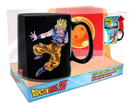 Dragon Ball Z Set De Regalo Taza Magica Posadero Mercado Libre