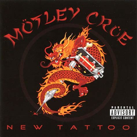 Car Tula Frontal De Motley Crue New Tattoo Limited Edition Portada