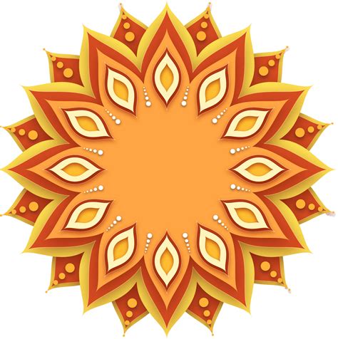 Vector rangoli design of diwali png image | Ombre wallpaper iphone, Om ...