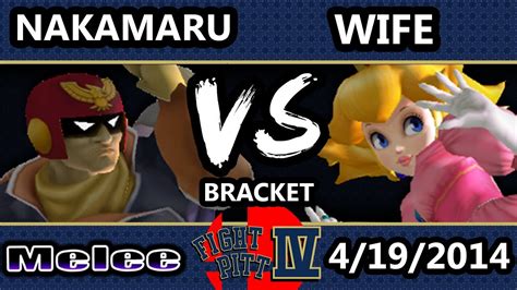 FP4 Wife Peach Vs Nakamaru Captain Falcon SSBM Pools Smash