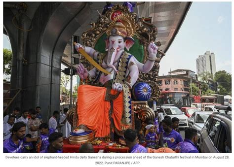 India’s Elephant God Festival Returns in Jumbo Style – Hindu Press ...