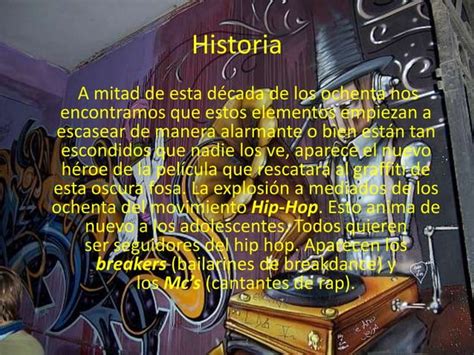 Historia Del Graffiti Ppt