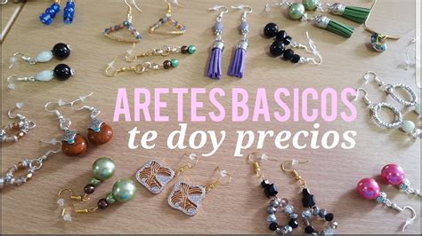 Aretes Basicos Y Muy Faciles De Hacer Te Muestro Pares De Aretes