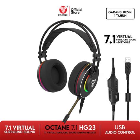 Jual Fantech Octane Hg Rgb Gaming Headset Shopee Indonesia