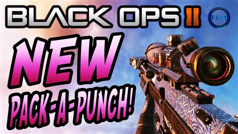 Black Ops 2 PACK A PUNCH Camo DLC New Pack A Punch Personalization