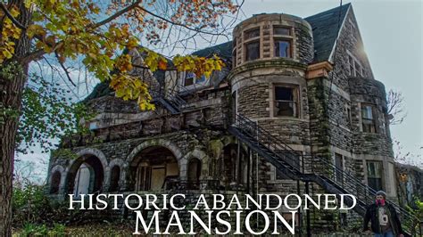 Historic Abandoned Mansion Urban Exploring Ohio Youtube