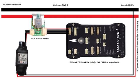 Mauch Voltage Regulator Bec 4 14s For Pixhawk 2 53v 3a Drones