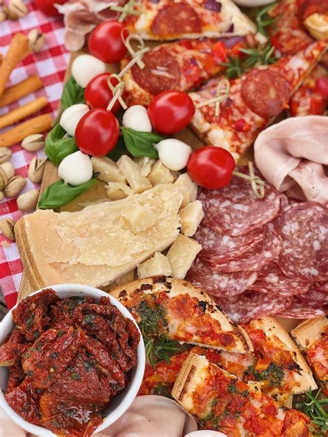 Italian Charcuterie Board Italienische Antipasti Platte Fashion