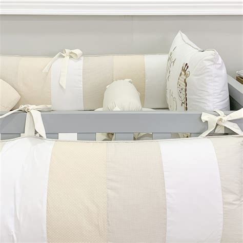 Kit Enxoval de Berço Savanah Nude Peças Baby Enxoval Enxovais para Bebês