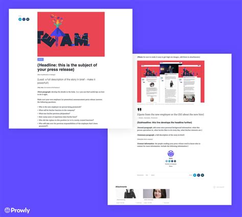 13 Free Press Release Templates For Any Occasion Download