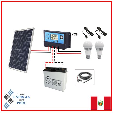 Peque A Energ A Solar Para Caba As