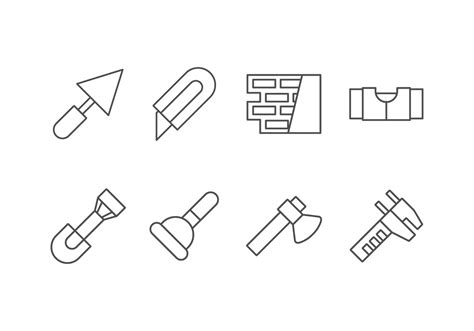 Handmade DIY Bricolage Tools Set Icon 172746 Vector Art At Vecteezy