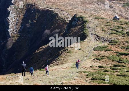 KARPATEN UKRAINE 8 OKTOBER 2022 Mount Hoverla Karpaten In Der