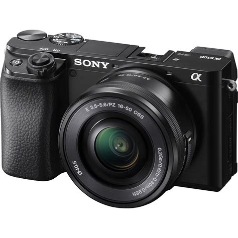 Sony Alpha a6100 24.2MP Mirrorless Camera - Black (with 16-50mm Lens Kit) for sale online | eBay