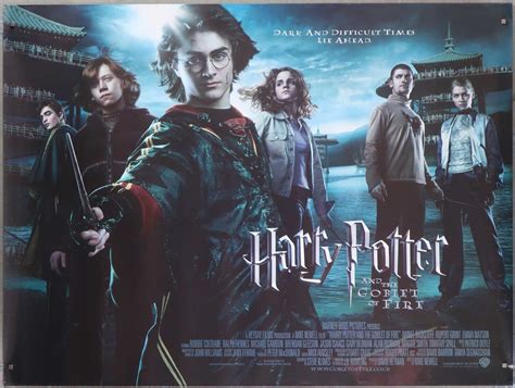 Harry Potter And The Goblet Of Fire Original Movie Poster UK Quad 40