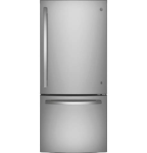 Questions And Answers Ge 210 Cu Ft Bottom Freezer Refrigerator Stainless Steel Gde21eykfs