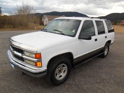 Buy Used Chevrolet Tahoe Lt Sport Utility Vehicle Door L X