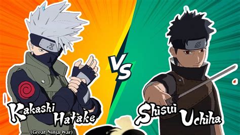 ᴴᴰ Kakashi Hatake 6th Hokage Vs Shisui Uchiha Com Vs Com Naruto