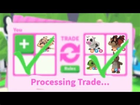 Trading Adopt Me Pets First Vid Luvmayaxx YouTube