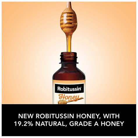 Buy Robitussin Maximum Strength Honey Liquid Cough + Chest Congestion DM and Maximum Strength ...