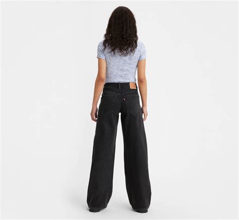 94 Baggy Wide Leg Jeans Black Levi S® Rs