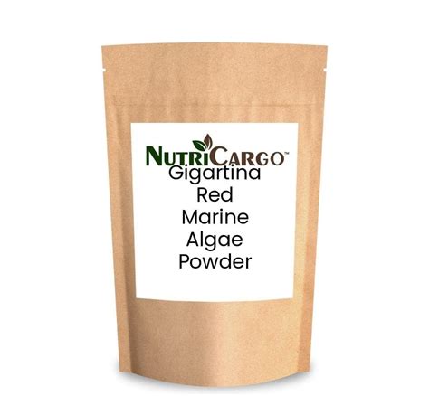 Amazon Nutricargo Gigartina Red Marine Algae Powder G