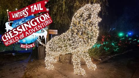 Chessington Winters Tail 2021 Chessington At Christmas YouTube