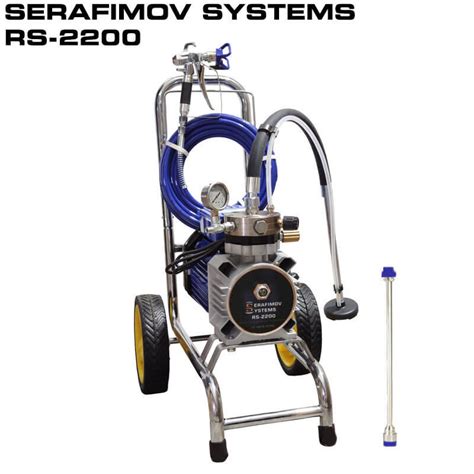 Serafimov Systems RS 2200 Airless Painting Machine Serafimov Systems Eu