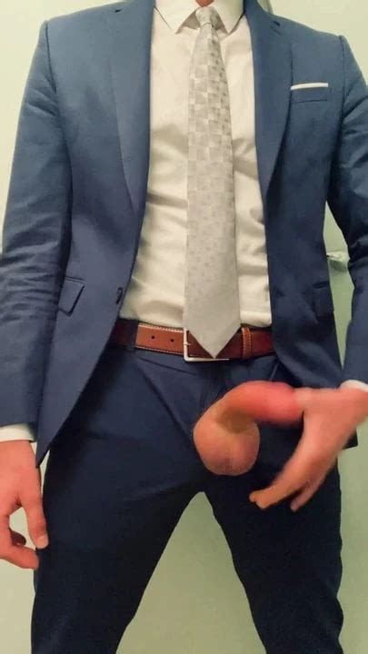 Daddy Suit And Tie Playing With His Massive Cock Gay Amateur Porn XHamster