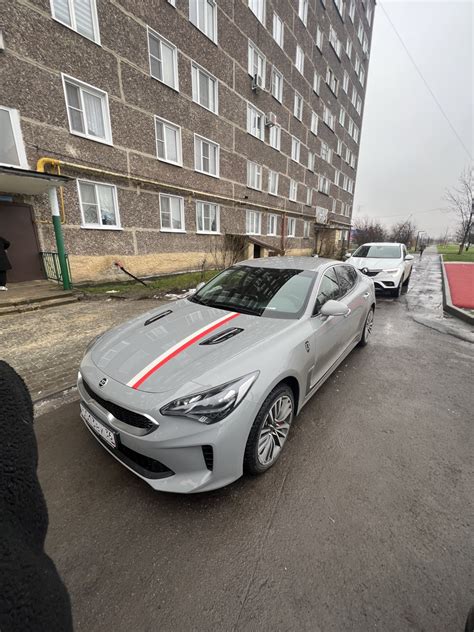 Стингер на свадьбе — KIA Stinger, 2 л, 2018 года | фотография | DRIVE2