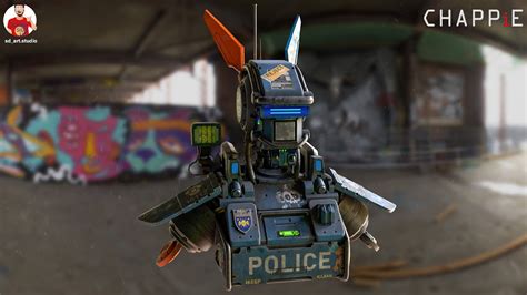 Chappie 3d Model Breakdown Youtube