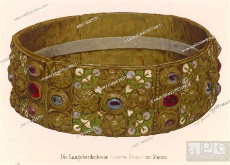 Crown Of The Lombard Kings Of France Known As The Couronne De Fer