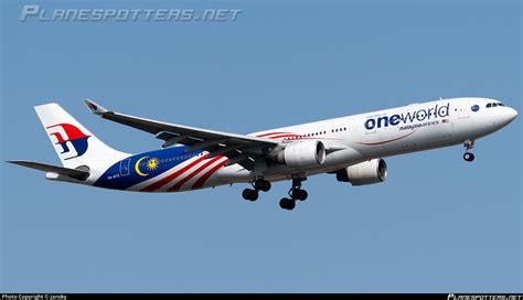 9M MTE Malaysia Airlines Airbus A330 323 Photo By Jansky ID 1557397