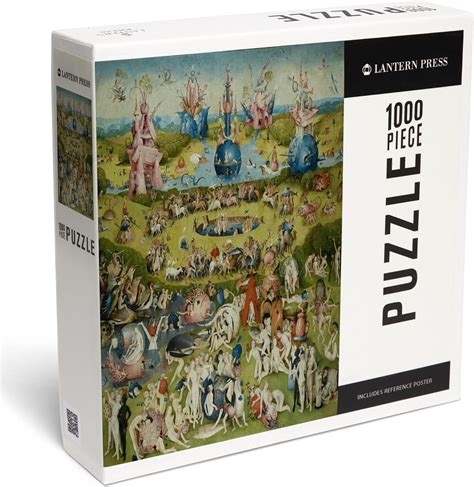 Lantern Press 1000 Piece Jigsaw Puzzle The Garden Of Earthly Delights Artist