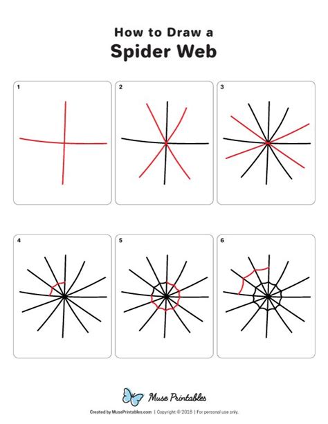 Learn how to draw a spider web step by step. Download a printable version of this tutorial at ...