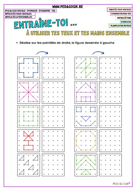 Exercices pour l habileté visuo spatiale Des conseils et outils pour