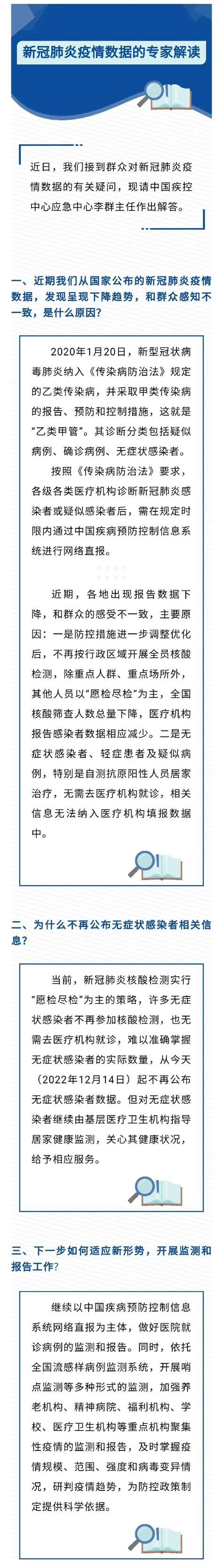 国家卫健委：14日起不再公布无症状感染者数据 澎湃号·政务 澎湃新闻 The Paper