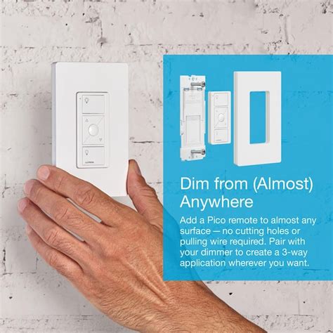 Lutron Caseta Smart Single-pole-3-way Smart Light Dimmer Kit