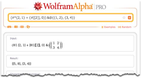 Wolfram Alpha Matrix Multiplication 3×3 | Webframes.org