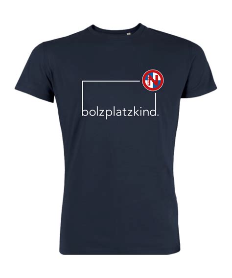 Bolzplatzkind X Fc Eintracht Norderstedt T Shirt Navy Weiss Lifestyle