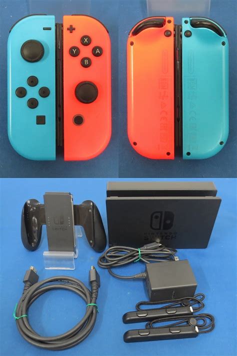 Yahooオークション 1円～ Nintendo Switch本体≪5≫ 初期モデル ネオ