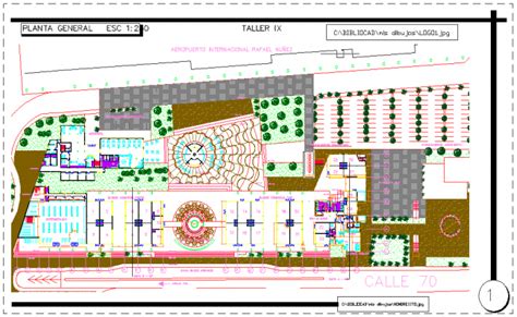 Shopping mall floor plan design - Cadbull