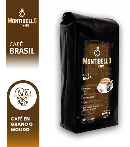 Cafe En Granos Tostado Natural P Maquina Express 1kg Brasil