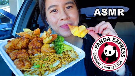 Asmr Panda Express Mukbang Orange Chicken Walnut Shrimp Rossikle