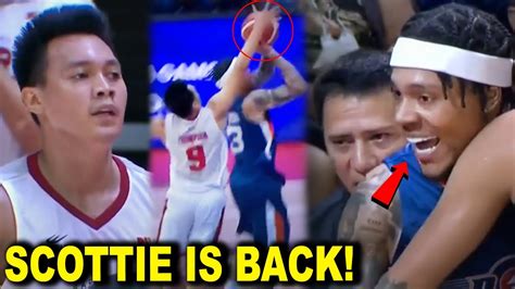 Scottie Thompson Is Back Nilock Down Ang Import Ng Bolts Pinahiya Si