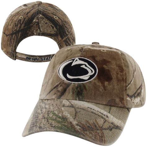 47 Brand Penn State Nittany Lions Clean Up Adjustable Hat Realtree