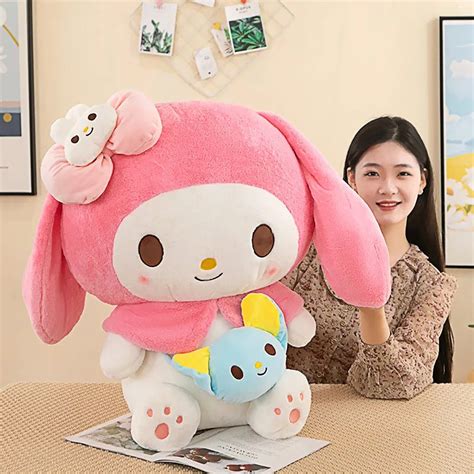 Sanrio Plush Anime Kawaii Kulomi Cinnamoroll My Melody Sleeping Compan Lusy Store Llc